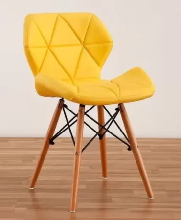 Leather eames chair