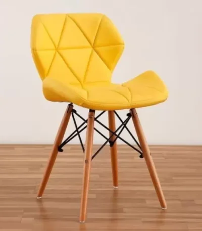 Leather eames chair