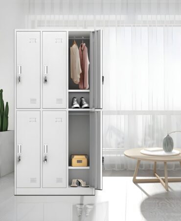 6 Locker metallic cabinet