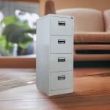 4-Drawer office filling cabinet