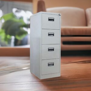 4-Drawer office filling cabinet