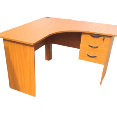 1.4m L-shaped study Desk