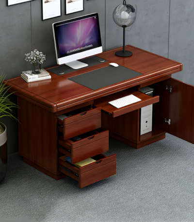 Mahogany office desk