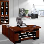 Mahogany 1.8m executive desk