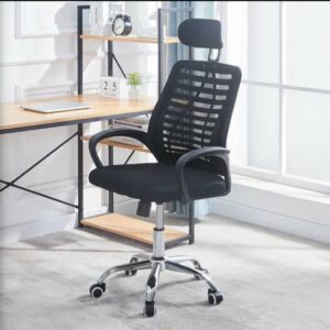 Ergonomic headrest chair