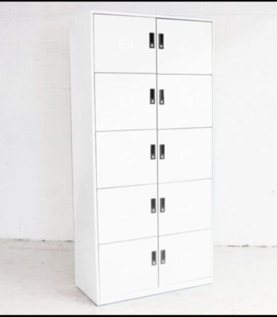 10 locker cabinet