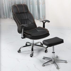 Recliner leather office chair