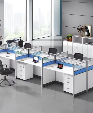 6-way office workstation