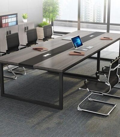 Wooden standard boardroom table