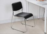 Stackable chrome chairs