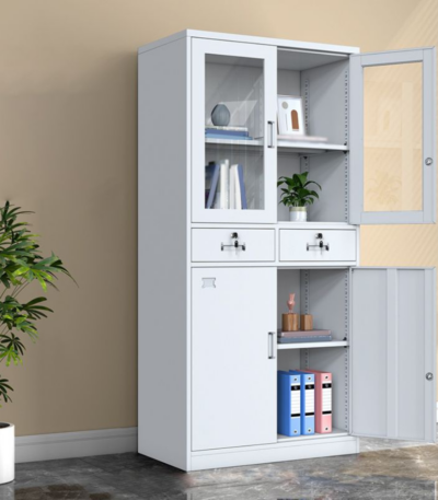 Halfglass 2 door cabinet