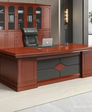 1800mm mahogany desk