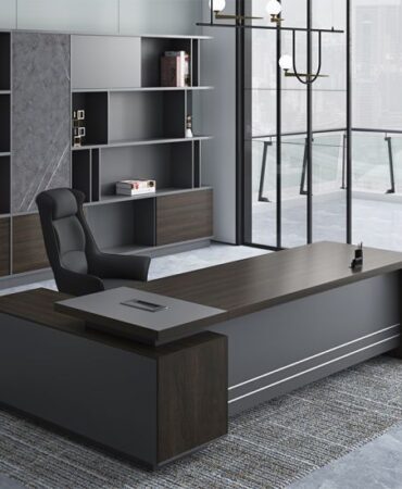 Modern executive office desk