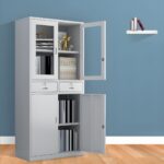 Halfglass 2 door cabinet