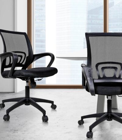 Medium back ergonomic chair