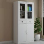 Halfglass 2 door cabinet