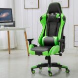 Green gaming chair