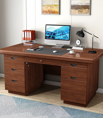 1200mm mahogany office desk