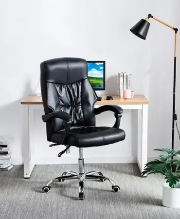 Leather office chair