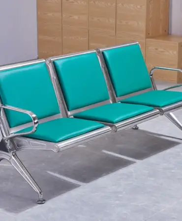 3-seater Airport bench