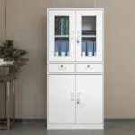 Halfglass 2 door cabinet