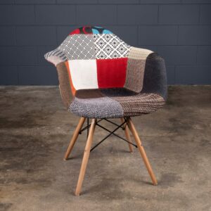 Patched eames chair