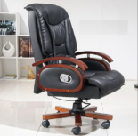 Leather director's chair