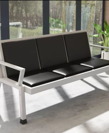 3-seater waiting bench