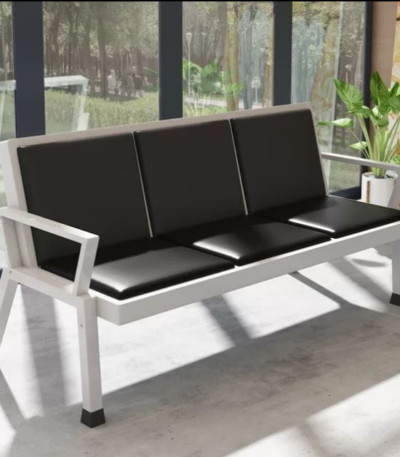 3-seater waiting bench