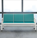 Waiting lounge bench