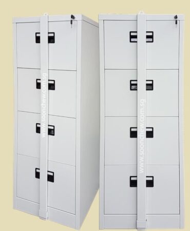 4 drawer storage cabinet