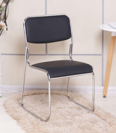 Stackable Chrome Visitors Chair