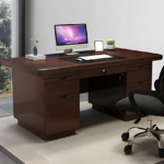 1200mm mahogany office desk