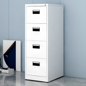 4 Drawer metal filing cabinet