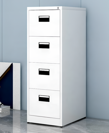 4 Drawer metal filing cabinet