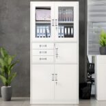 office cabinet with safe