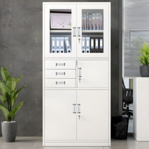 office cabinet with safe