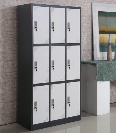 9 Door steel cabinet