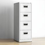 Lockable 4 drawer cabinet