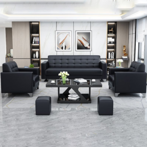 5 seater PU leather sofa