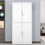 4 door steel filing cabinet
