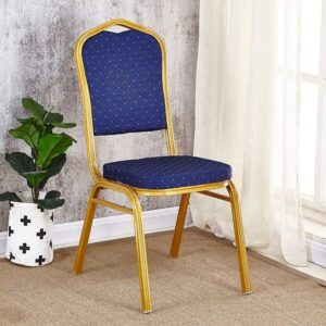Blue banquet chair