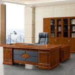 1800mm office mahogany desk