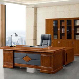 1800mm office mahogany desk