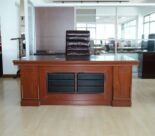 160cm mahogany office desk
