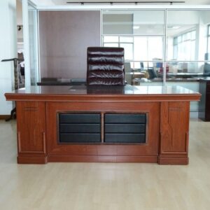 160cm mahogany office desk