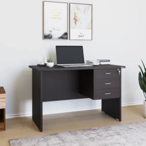 120cm study desk with drawers