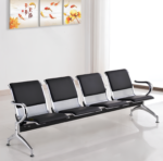 4-Link Padded Waiting Bench