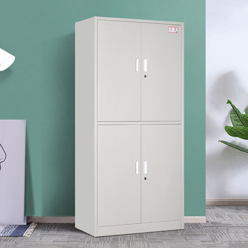 4-door metallic office filing cabinet