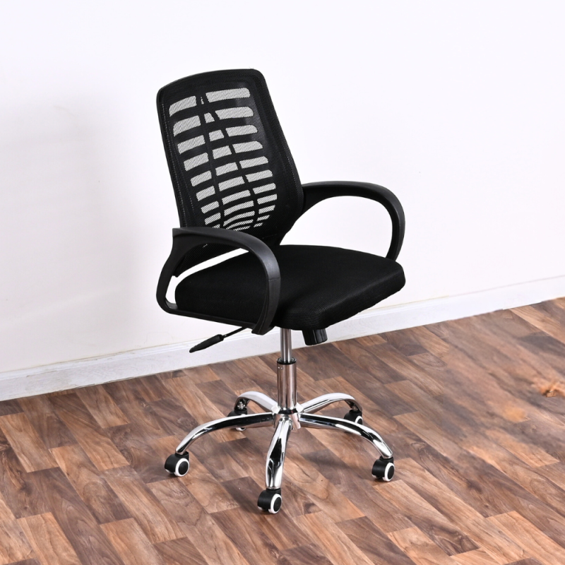 Medium back mesh office chair - Image 4